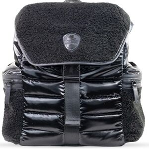 Pajar large shearling puffy backpack
